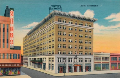 Hôtel Richmond, Augusta, Géorgie, 1943