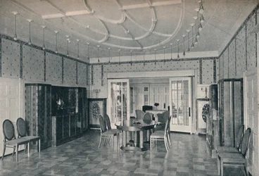 Maison près de Bielefeld, La salle à manger, vers 1912