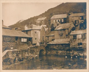 Maison sur pilotis - Polperro, 1927