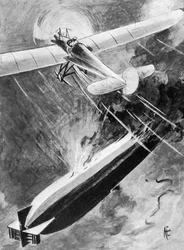Comment le sous-lieutenant Warneford a remporté sa VC, 7 juin 1915, 1920