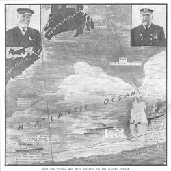 Comment le Titanic a rencontré le désastre lors de son voyage inaugural, 20 avril 1912