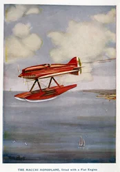 Hydravion Macchi monoplan, Trophée Schneider, septembre 1929