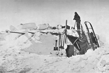 Forgeron de glace. Mai, 1895
