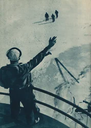 Pont de glace aux États-Unis, 1936