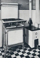 Ideal Boilers & Radiators Ltd. - En noir et blanc ou gris moucheté, cette chaudière à gaz est émaillée