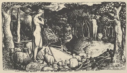 Vie pastorale idéale reproduite pour le Mémoire de Calvert, 1904