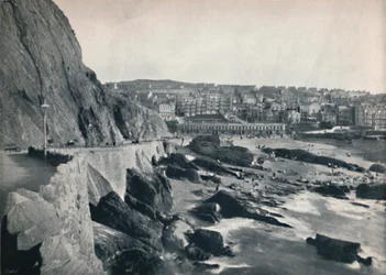 Ilfracombe - Vue générale, montrant Capstone Parade, 1895