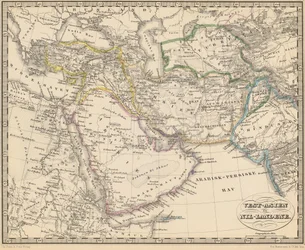 Illustration du livre Atlas over alle Jordens Dele par auteur inconnu et publié par Chr. Steen & Søn (Copenhague, 1857)