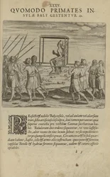 Illustration tirée du livre India Orientalis par un auteur inconnu et publié par Excudebat Matthaeus Beckerus