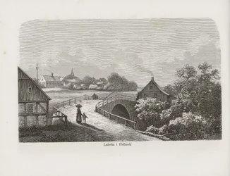 Illustration tirée du livre Nordiska taflor par un auteur inconnu et publiée par Albert Bonnier