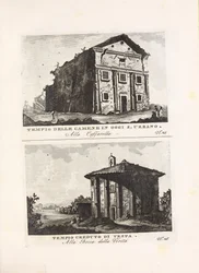 Illustration du livre Vedute antiche e moderne le più interessanti della città di Roma par auteur inconnu et publié par Presso Venanzio Monaldini, Stefano Piale in Piazza di Spagna (it, [ca. 1820])