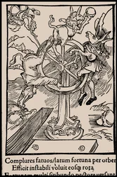Illustration du livre La Nef des fous de Sebastian Brant, 1497