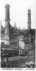 Mosquée Imaambara, Lucknow, Inde, vers 1925