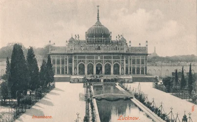 Imambara, Lucknow, vers 1900