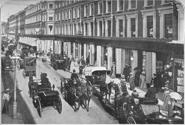 À Westbourne Grove, Notting Hill, Londres, vers 1903