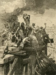 Incident lors du siège de Paris : Défense du pont et de la tour, 845, 1890