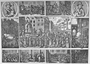 Épisodes du soulèvement de Venner et exécution des chefs rebelles, 1661 1903
