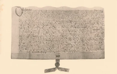 Acte de vente de terrain, signé par Guy Fawkes