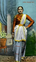 Danseuse indienne, Inde, début du 20ème siècle