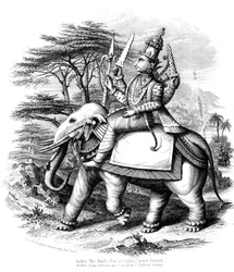 Indra, principal des dieux védiques de l