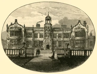 Ingestre Hall Le Vieux Bâtiment, 1898