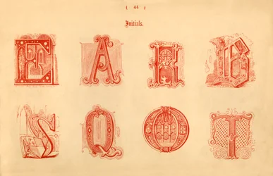 Initiales, 1862