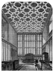 Intérieur, Chapelle Royale, Palais de St James, 1900