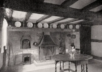 Intérieur du cottage d