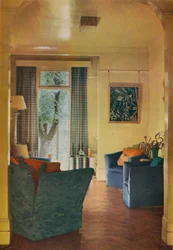 Intérieur de la maison de Mme Ewart Sofios, 25 Bark Place, Bayswater, Londres, 1932