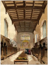 Intérieur de la chapelle du St John