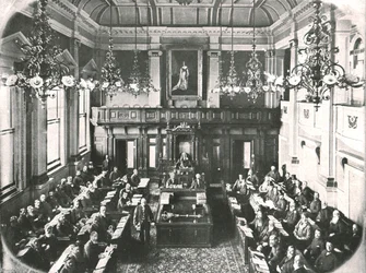 Intérieur de la Chambre d