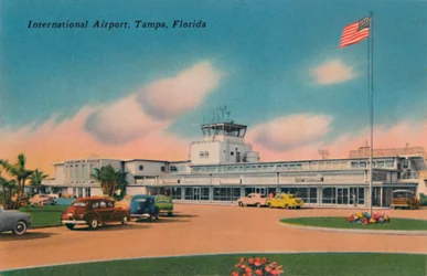 Aéroport international, Tampa, Floride, vers les années 1940