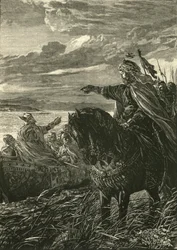 Entrevue entre Jean Zimisces et Sviatoslaf, 969 après J.-C., 1890