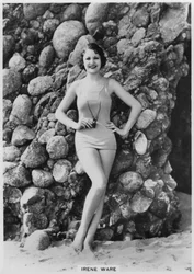Irene Ware, actrice de cinéma américaine, vers 1938