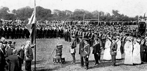 Volontaires nationaux irlandais, corps des nationalistes de Maryborough, 1914