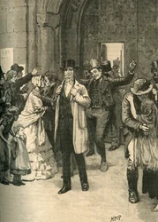 Prisonniers irlandais libérés lors de la progression de Lord Mulgrave, 1836 c1890