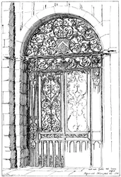Portes en fer All Souls, Oxford
