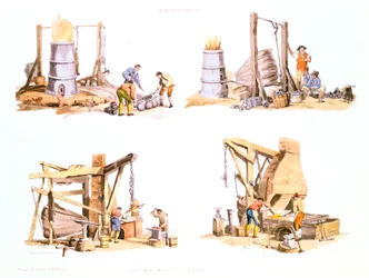 Fonderie de fer, 1802