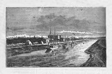 Ismaïlia, vers 1882
