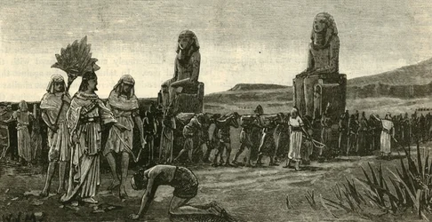 Les Israélites et leurs maîtres de corvée