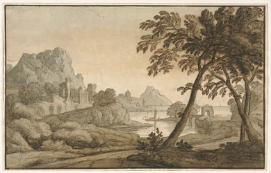 Paysage italien, 1700s