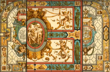 Vitrail de la Renaissance italienne, 1898