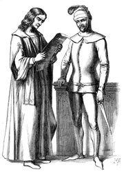 Costumes italiens du XVe siècle, 1849