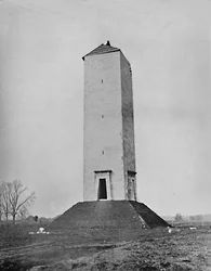 Monument de Jackson, Champ de bataille de la Nouvelle-Orléans, Louisiane, vers 1897