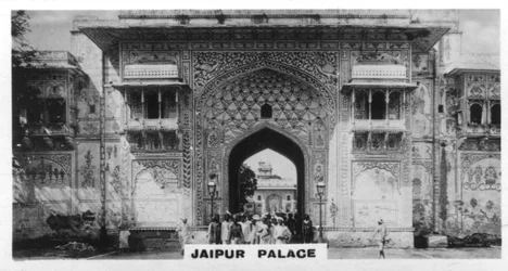 Palais de Jaipur, Inde, vers 1925