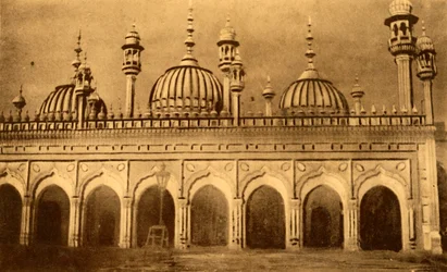 Jama Masjid, Rawalpindi, vers 1918-1939