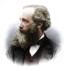 James Clerk Maxwell 1831-1879, physicien théoricien écossais, 1882