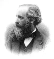 James Clerk Maxwell 1831-1879, physicien théoricien écossais, 1882