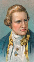 James Cook, explorateur, navigateur et hydrographe anglais, 1775-1776, 1924
