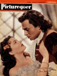 James Mason 1909-1984 et Margaret Lockwood 1916-1990, acteurs, 1945
